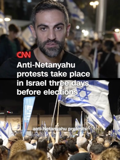 CNN’s Jeremy Diamond reports from Tel Aviv, where thousands of Israelis protested against Prime Minister Benjamin Netanyahu three days before consequential elections in Israel.