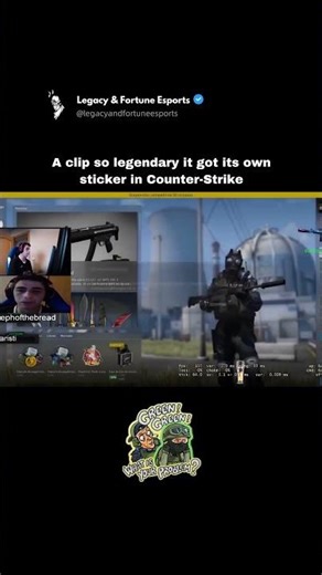 A Clip So Legendary It Got It's Own Sticker In Counter-Strike
