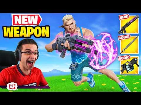 New Fortnite Cube Rifle Gameplay!