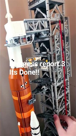 DONE!!!#Lego#Rocket#Orion#artemis