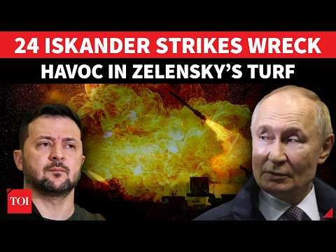 Russian Iskanders SMASH ‘NATO Defences’ In Ukraine; 24 Back-To-Back Strikes Ravages Military Hubs