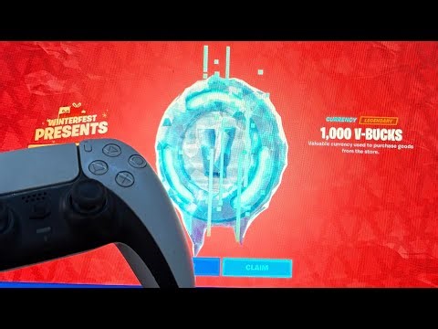 How to Get FREE V-BUCKS in Fortnite Winterfest 2025! (Winterfest Secret Present)