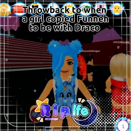 Funneh's Copycat in RH || #krewreacts5 #krewreacts ||LunarFanEditzz