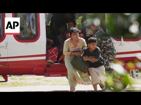 Hundreds remain missing after disaster on Nepal-China border