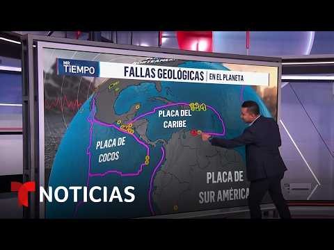 Le explicamos cómo es posible que un doble terremoto haya devastado a Venezuela | Noticias Telemundo