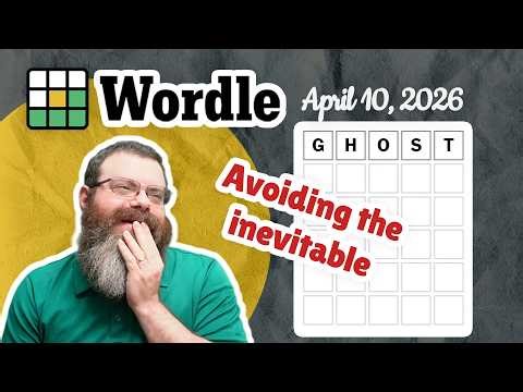 Today's the day! | Wordle #1756 (April 10, 2026)