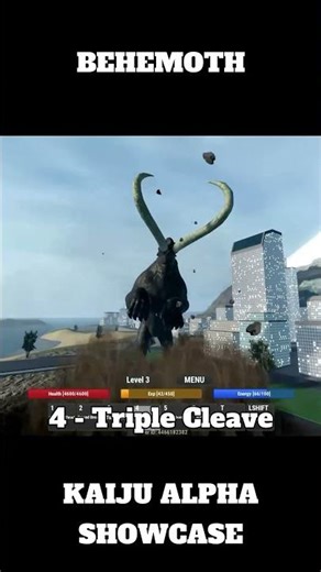 Behemoth Showcase #kaijualpha #godzilla #roblox