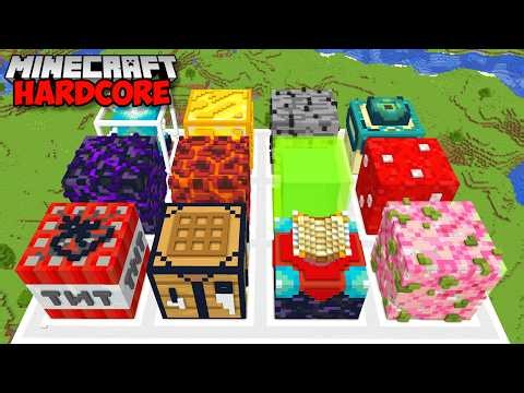 I Built Everything 100x Bigger In Minecraft Hardcore