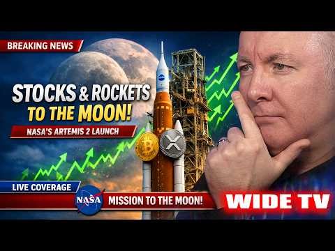 🚀 STOCKS TO THE MOON as NASA Artemis 2 Launches – Historic Day LIVE | Martyn Lucas Investor
