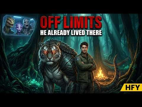 Alien Crew Said the Jungle Sector Was Off-Limits | The Human Already Had a Campsite There | HFY