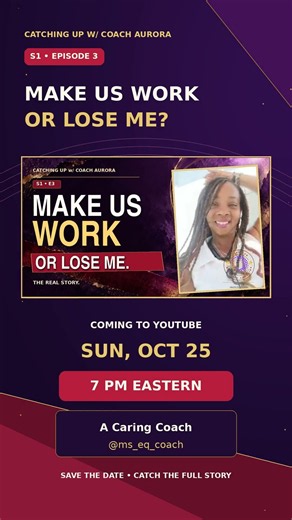 Make Us Work or Lose Me? | Episode 3 Teaser | Coach Aurora