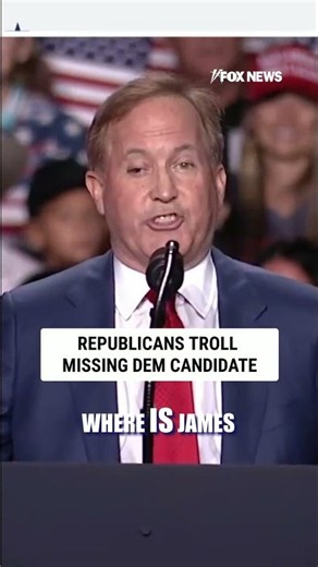 Republicans TROLL missing Dem Senate candidate #shorts