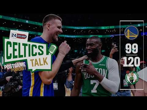 Celtics dominate Warriors, Jaylen Brown joins Celtics' top 10 all-time scoring list | Celtics Talk