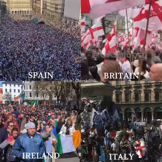 EUROPE IS WAKING UP. THEY ARE TIRED OF ALL THESE ILLEGAL ALIENS. SEND THEM ALL BACK