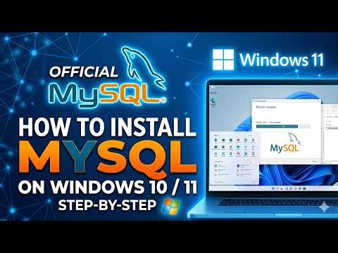 How to Install MySQL & Workbench on Windows 10/11 (2026) | Full Step-by-Step + Path Environment