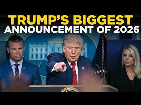 Donald Trump Speech LIVE | Trump Drops Shocking Announcement On Venezuela | Venezuela News | US News
