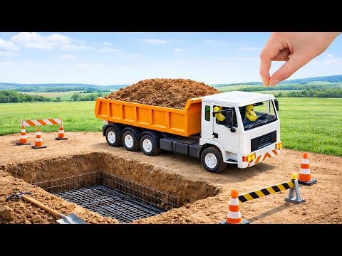 DIY Mini Machines | Tractor, Truck & Road Building Projects