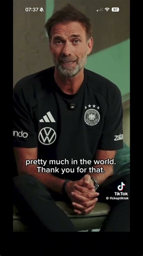 Jurgen klopp is now the German national team coach #football #germanfootball