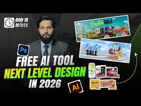 AI Se PRO Banner Banayein 🤯 | Best Free AI Tool for Beginners (Step by Step 2026)