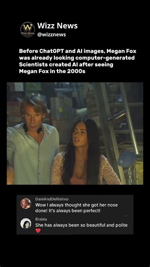 Before ChatGPT and AI images, Megan Fox was already looking computer-generated