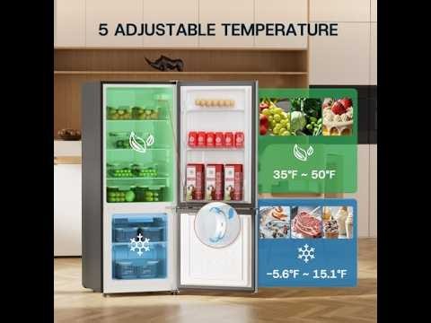 Upstreman 7.1 Cu.Ft Refrigerator Review – Is This Bottom Freezer Fridge Worth Buying?