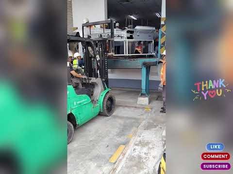 Crate and loading heavy cargo