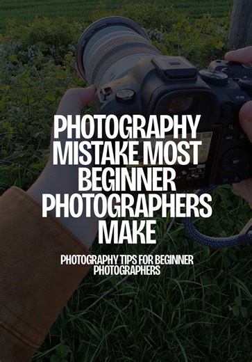 i’ve been a photographer for 10 years and i see beginner photographers make this same photography mistake. so here’s a very easy photography tip to help you fix it. i used to do this all the time and i could never figure out what i was doing wrong, and then i tried this photography tip and it worked amazingly.