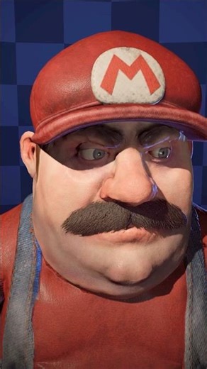 Mario 65 - face-stretching Mario fan game based on the Mario 64 intro screen! #gaming #indiegame