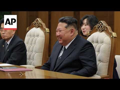 North Korea's Kim Jong Un meets with speaker of Russian state duma