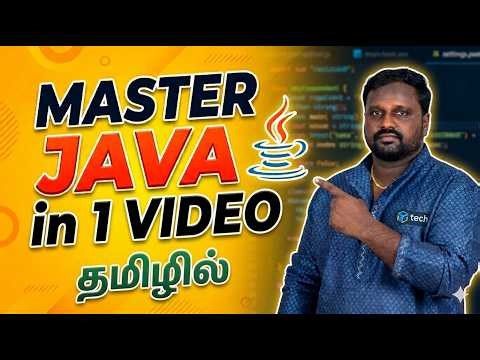 Java Full Course Tamil | Beginner to Advanced | One Video
