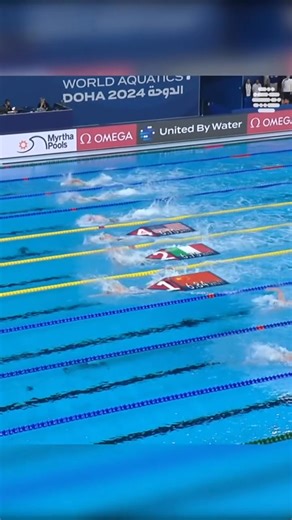 Pan Zhanle breaks the World Record in the Men's 100m Freestyle 🇨🇳⏱️ Throwback to his insane 46.80 swim in the Men's 4x100m Freestyle Relay at Doha 2024! | World Aquatics