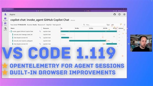 Visual Studio Code and GitHub Copilot - What s new in 1.119 | Fokko V.