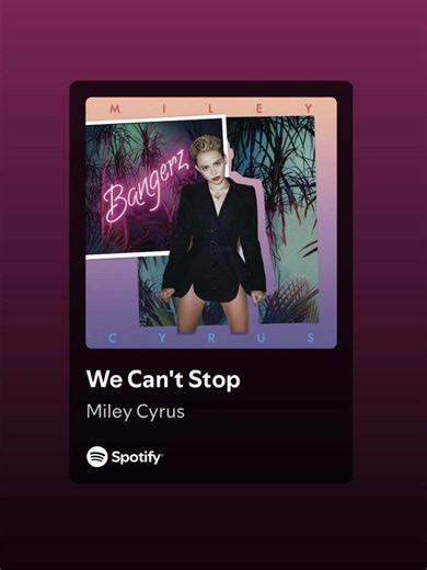we can't stop. #lyrics #song #lyricsvideo #lyrics_songs #fyp | we can't stop miley cyrus