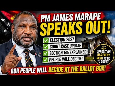 PM James Marape Speaks: Election, Court Case & PNG’s Future Explained