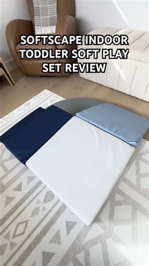 SoftScape Indoor Toddler Soft Play Set | Safe Indoor Climbing for Toddlers