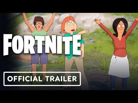 Fortnite - Official 'Lois Griffin, Linda Belcher, and Peggy Hill' Animated Moms Trailer