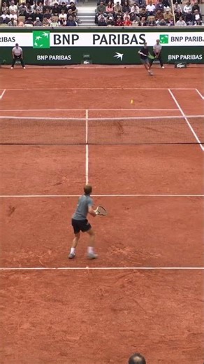Break point saved by Goffin #shorts