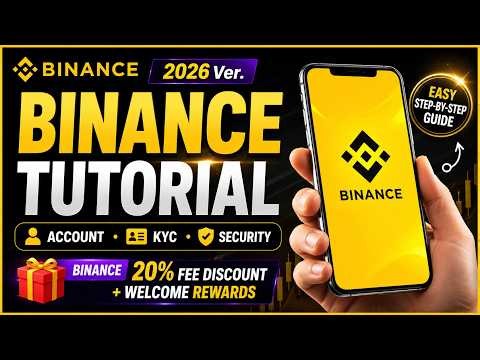 Binance Account Create 2026 | How to Sign Up & Verify Your Account