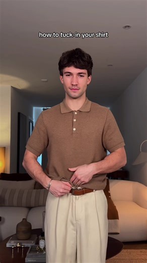 How to Tuck in Your Polo Shirt Perfectly: Front & Back Guide