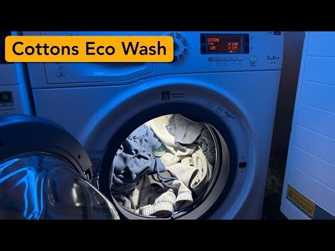Hotpoint Ultima WMUD843 - Cottons with Eco Wash | Full cycle