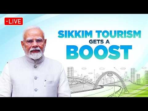 LIVE: PM Modi visits the Orchidarium in Gangtok