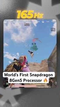 World’s First Snapdragon 8Gen5 Processor Smartphone 📱🔥