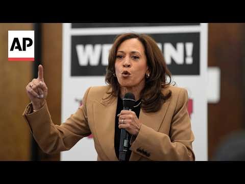 Kamala Harris campaigns for Nevada candidates ahead of midterms