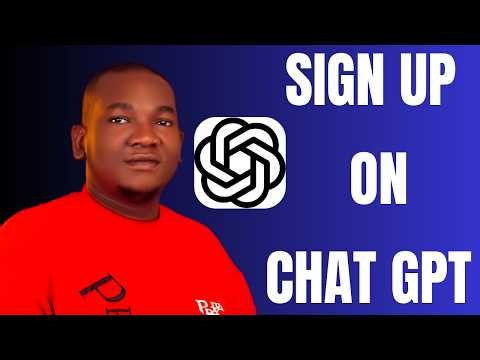 How to Sign up on Chat GPT on a Web Browser - Create ChatGPT Account