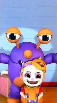 Monster in the Dark #shorts #trending #viral #explore #halloween #kidstv #babysongs #cartoon