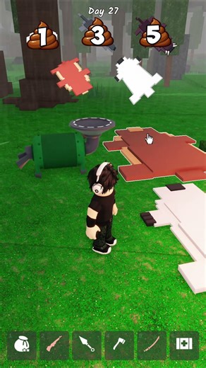 All Pelts Turn Into Biofuel 💩 in 99 Nighst in the forest #roblox #99nightintheforest