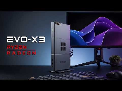 GMKtec EVO X3 First Look: The Mini PC That Replaces Your Desktop