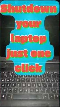 Computer Shutdown Shortcut Technique ⚡ (Super Fast Method).Easy Trick.