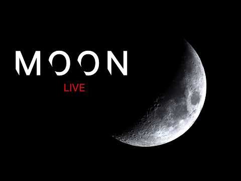 Moon LIVE Telescope View | April 22, 2026