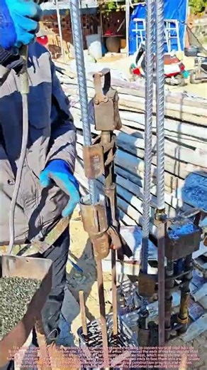 Pro Tips: Electroslag Pressure Welding for Vertical Column Rebar Connections​